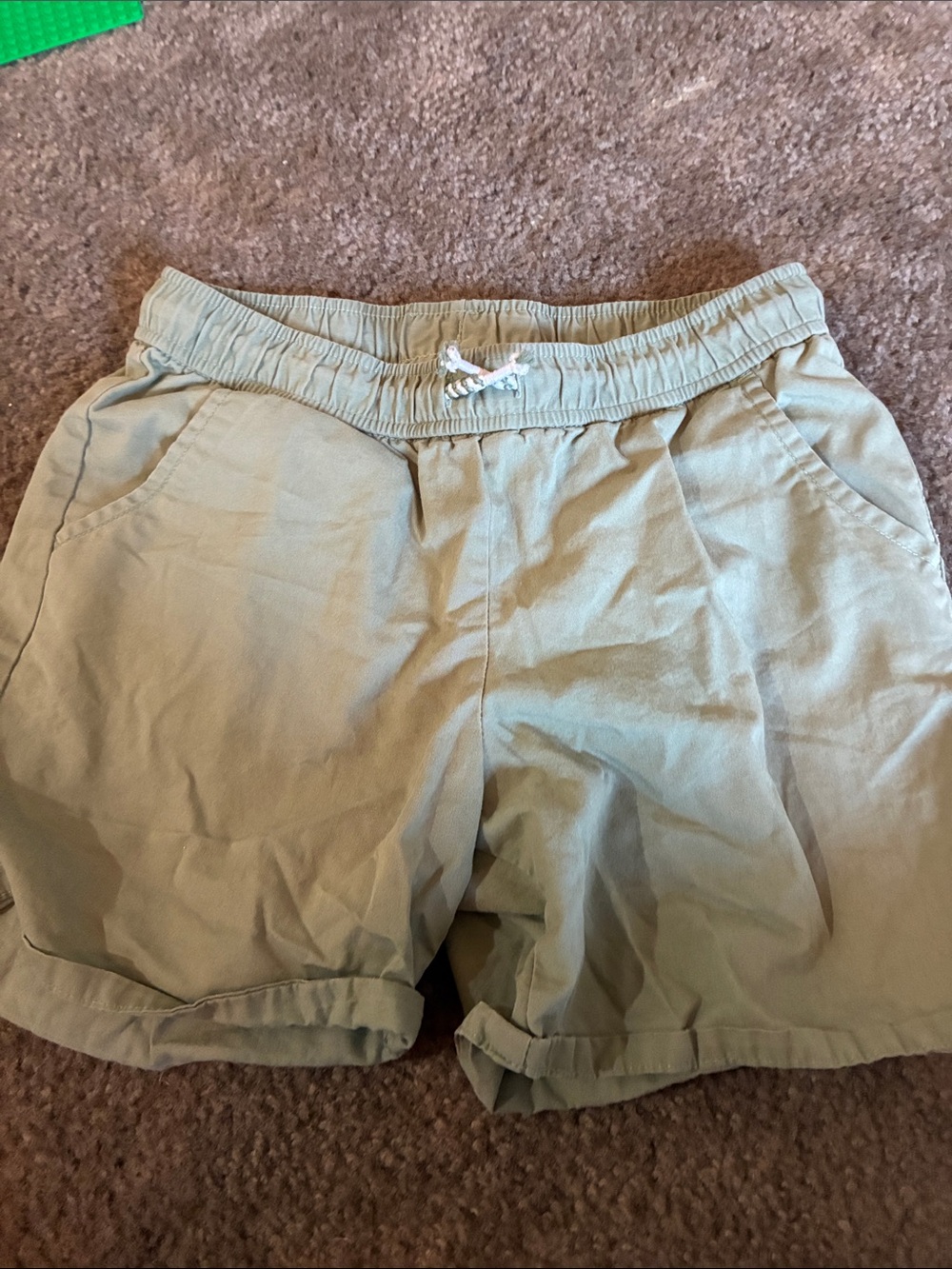 Cat & Jack Light Olive Green Kids Shorts